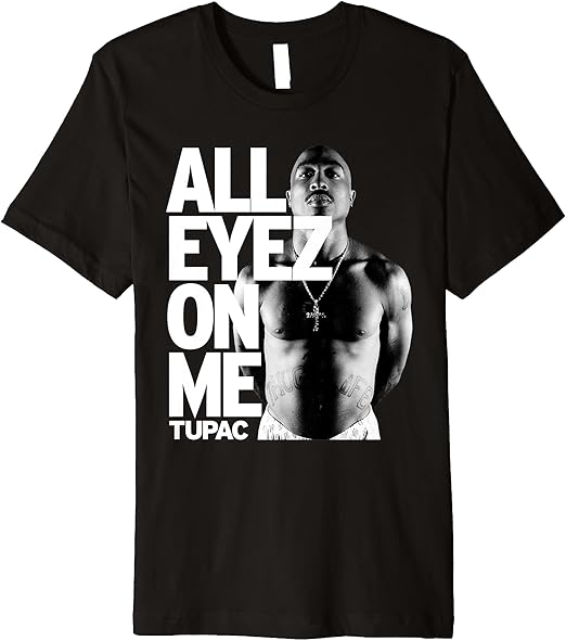 Tupac All Eyez On Me Premium TShirt Clothing Tupac All Eyez On Me Premium TShirt Clothing